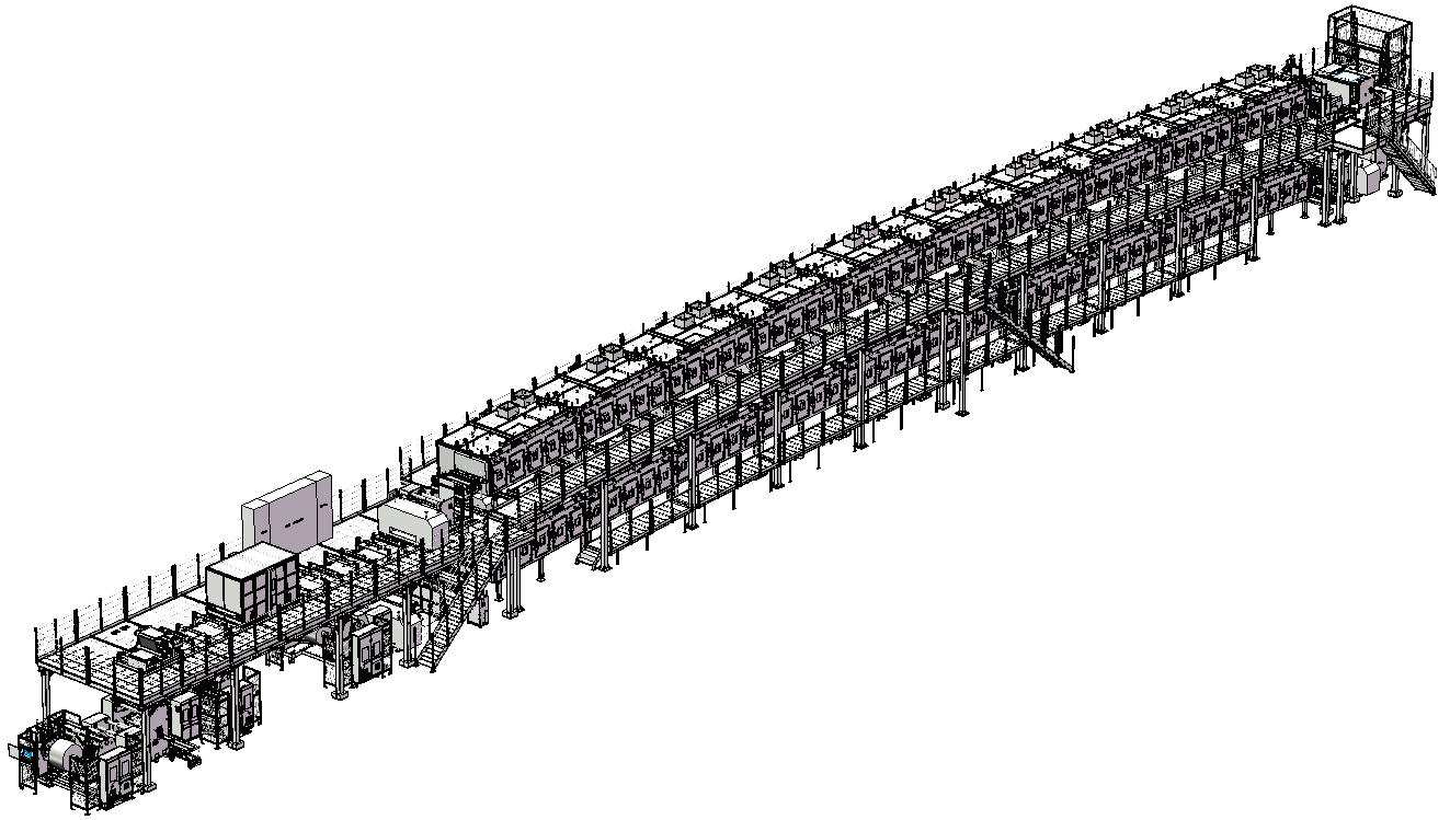 Coating slitting machine